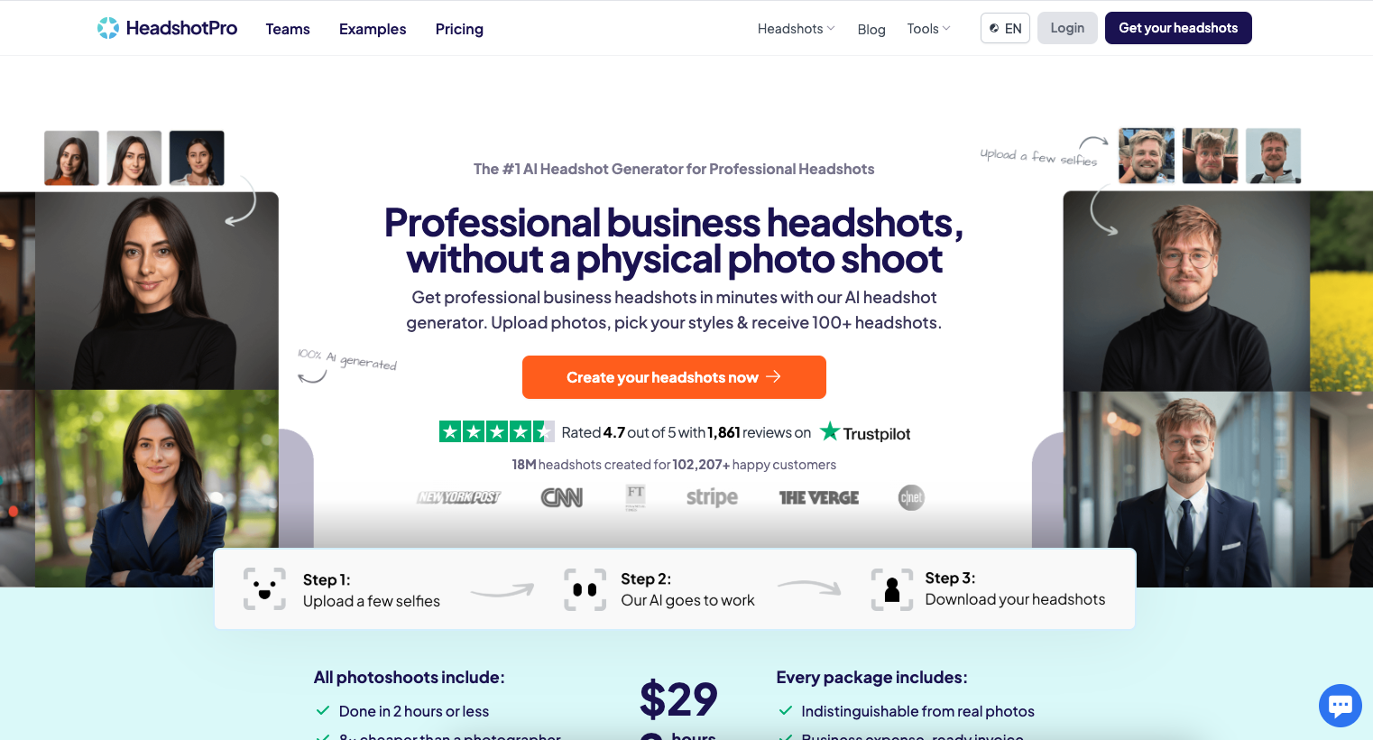 3 Best HeadshotPro Alternatives